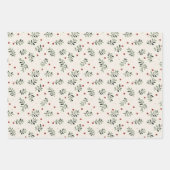 Minimalistisch Modern Kerst & Winter Inpakpapier Vel (Voorkant 3)