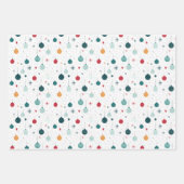 Minimalistisch Modern Kerst & Winter Inpakpapier Vel (Voorkant 2)