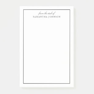 Minimalistisch modern Klassiek vanuit de bureau va Post-it® Notes