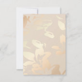 Minimalistisch Modern Monochrome Bruiloft Save the Save The Date (Achterkant)