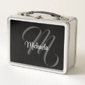 Minimalistisch modern monogram initiaal (Voorkant)