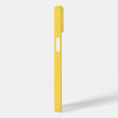 Minimalistisch modern mosterdgeel Case-Mate iPhone case (Achterkant / Rechts)
