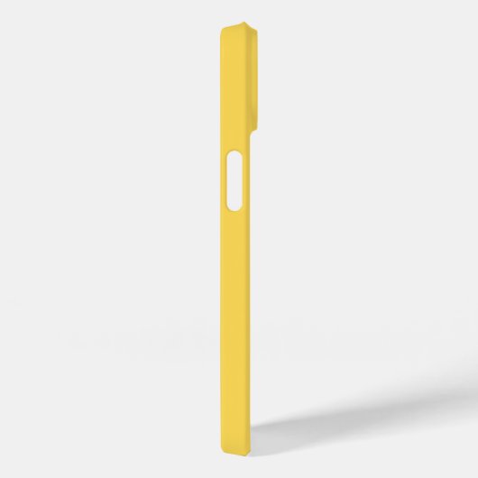 Minimalistisch modern mosterdgeel Case-Mate iPhone case (Achterkant / Rechts)