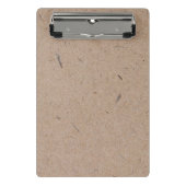 Minimalistisch modern ritueel papier mini klembord (Voorkant)