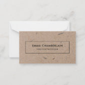 Minimalistisch modern ritueel papier notitiekaartje (Voorkant)