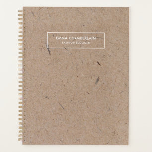 Minimalistisch modern ritueel papier planner