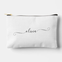 Minimalistisch Modern Schrift Naam Persoonlijk gem Etui