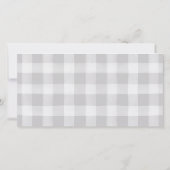 Minimalistisch modern schrift om de datum te bewar (Achterkant)