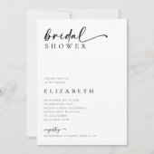 Minimalistisch Modern Script Photo Vrijgezellenfee Kaart (Voorkant)