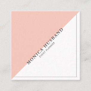 Minimalistisch Modern Square Visitekaartjes Blus