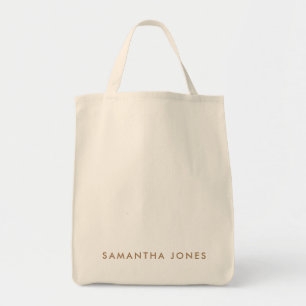 Minimalistisch Modern Tote Bag