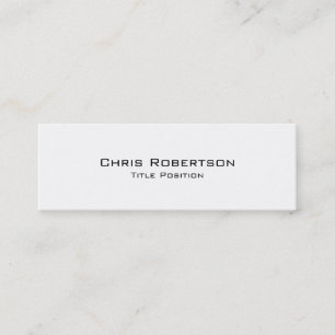 Minimalistisch modern Trend Charming Visitekaartje