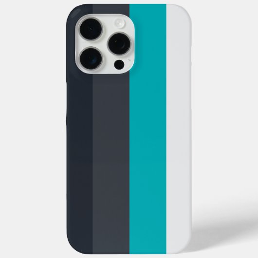 Minimalistisch, modern, verticaal kleurenstripontw Case-Mate iPhone case (Achterkant)