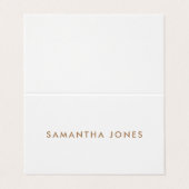 Minimalistisch Modern Visitekaartjes (Buitenkant ongevouwen)