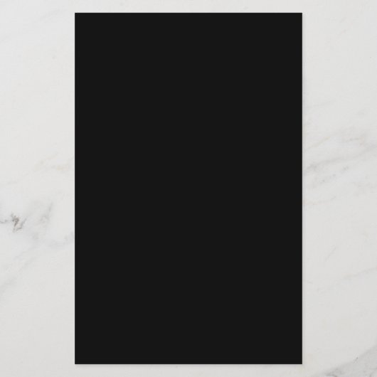 Minimalistisch Modern Zwart en Goud Party Menu (Achterkant)