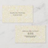 Minimalistisch mozaïekwandbekleding visitekaartje (Voorkant / Achterkant)