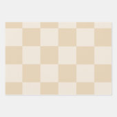 Minimalistisch neutraal aangepaste inpakpapier (Voorkant)