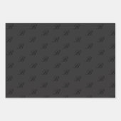 Minimalistisch neutraal aangepaste inpakpapier vel (Voorkant 3)