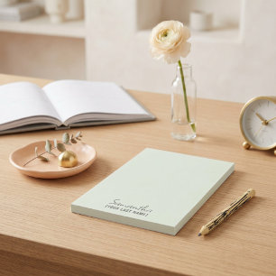 Minimalistisch Notitieboek voor Vrouwen Stofacht Post-it® Notes