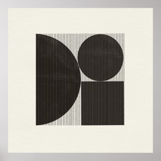 Minimalistisch object 02 poster (Voorkant)