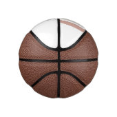 Minimalistisch ontwerp in pastelkleuren basketbal (Rechts)