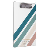 Minimalistisch ontwerp in pastelkleuren klembord (Rechts)