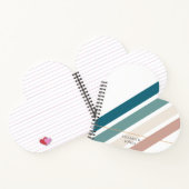 Minimalistisch ontwerp in pastelkleuren notitieboek (Binnen)