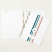 Minimalistisch ontwerp in pastelkleuren planner (Display)