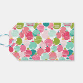 Minimalistisch Ornament Naam Gift Label Cadeaulabel (Achterkant Horizontaal)