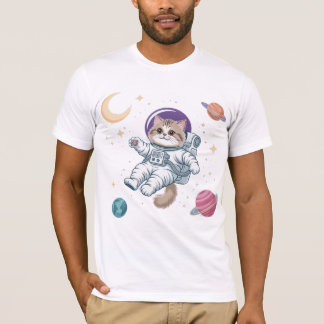 Minimalistisch Pastel Zonsondergang T-Shirt – Kalm