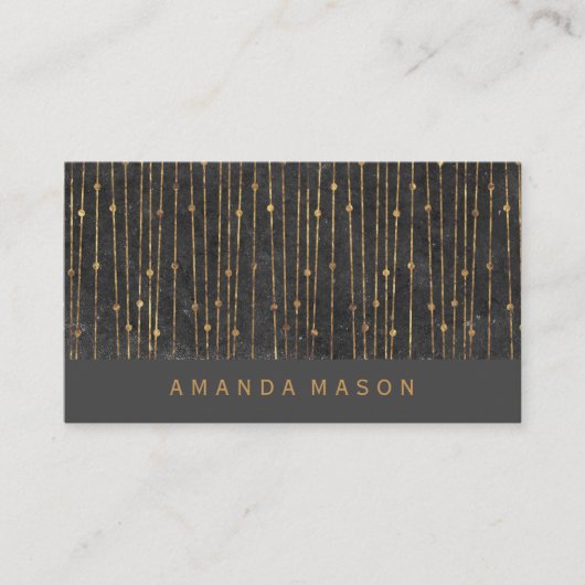 minimalistisch | Pijlpatroon Visitekaartje (Voorkant)