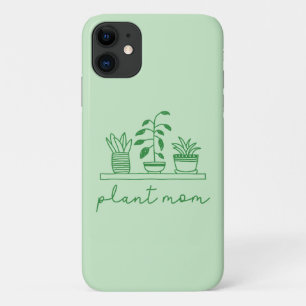Minimalistisch Plant Moeder Schattige Plant Lover iPhone 11 Hoesje