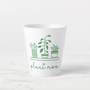 Minimalistisch Plant Moeder Schattige Plant Lover Latte Mok