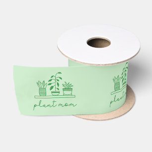 Minimalistisch Plant Moeder Schattige Plant Lover Lint