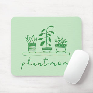 Minimalistisch Plant Moeder Schattige Plant Lover Muismat