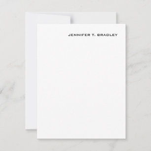 Minimalistisch platte moderne RSVP kaartje