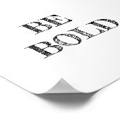 Minimalistisch Poster (Hoek)