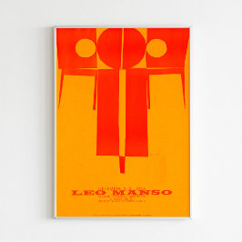 minimalistisch Poster van Leo Manso