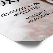 Minimalistisch Poster voor bekendmaking van foto-A (Hoek)