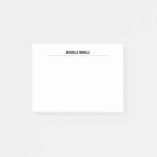 Minimalistisch professioneel model post-it® notes