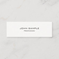 Minimalistisch professioneel modern wit en grijs