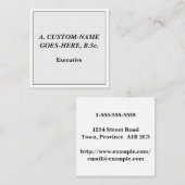 Minimalistisch, , professioneel Visitekaartje (Voorkant / Achterkant)