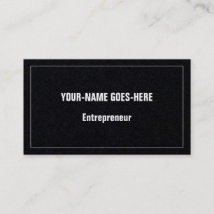 Minimalistisch, professioneel Visitekaartje