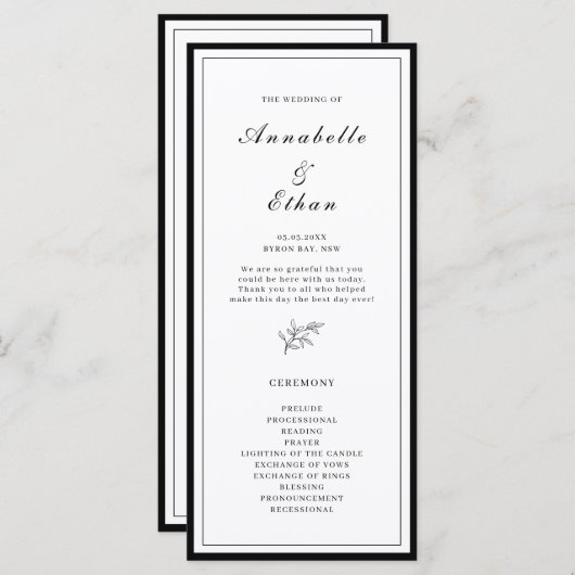 Minimalistisch programma voor de uitzending van ee (Voorkant / Achterkant)