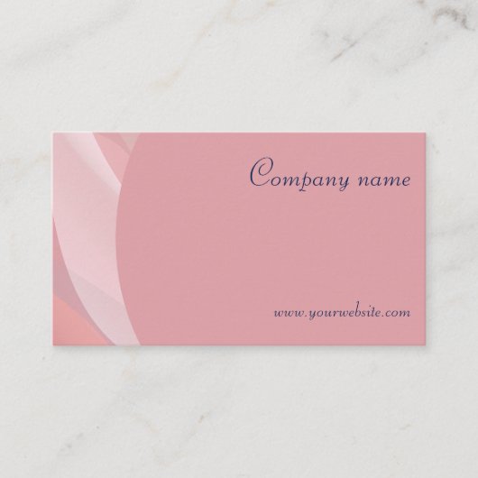 Minimalistisch QR code pastel terracotta Visitekaa Visitekaartje (Voorkant)