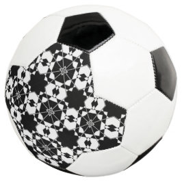 Minimalistisch retro dambordpatroon – Monochroom o Voetbal