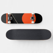 Minimalistisch retro grafisch ontwerp skateboard (Horizontaal)