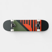 Minimalistisch retro grafisch ontwerp skateboard (Horizontaal)