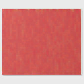 Minimalistisch rood modern abstract patroon stijlv cadeaupapier (Vlak)