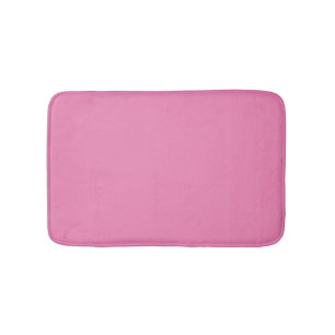 Minimalistisch roze vaste, elegante moderne meisje badmat